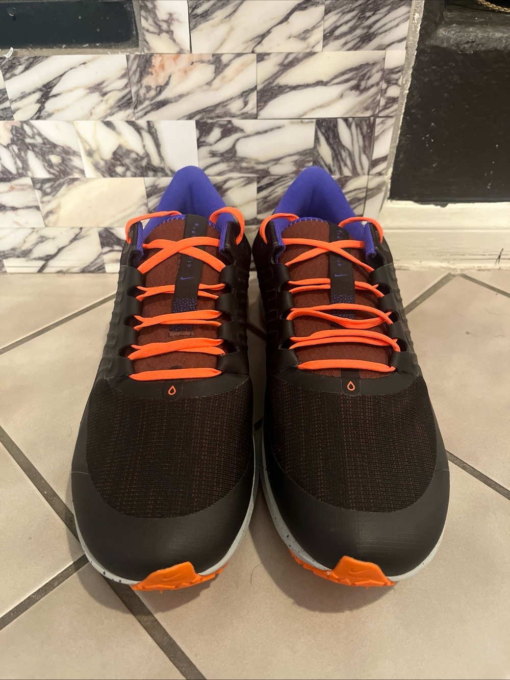 NEW Nike Air Zoom Pegasus 38 Shield Black/Total Orange DC4073-003 Men Size 12